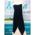 Pareo de plage p-16(black )