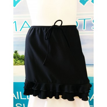 beach skirt J-6 ( nero )
