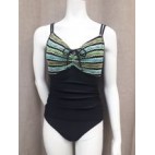 Bikini / Maillot une piece M-10(noir et lime)