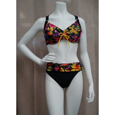 Bikini / Maillot B-54 (fleurie jaune