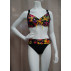 Bikini / Maillot B-54 (fleurie jaune