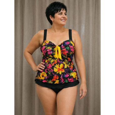 Tankini Maillot 42 (fleurie jaune) Tankini Maillot 42 (fleurie jaune)